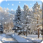 Logo of Snow live wallpaper android Application 